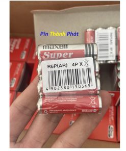 Pin Maxell AAA Super Power Hôp 40 viên 3A) - Màu Đỏ - Chính Hãng